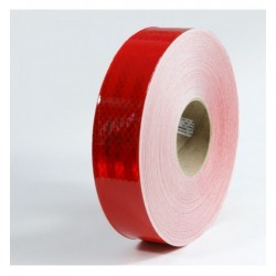 Kırmızı Reflektif Kamyon Arkası Bant 5cm x 50mt | İB-KA-1 Kırmızı Reflektif Kamyon Arkası Bant 5cm x 50mt | İB-KA-1