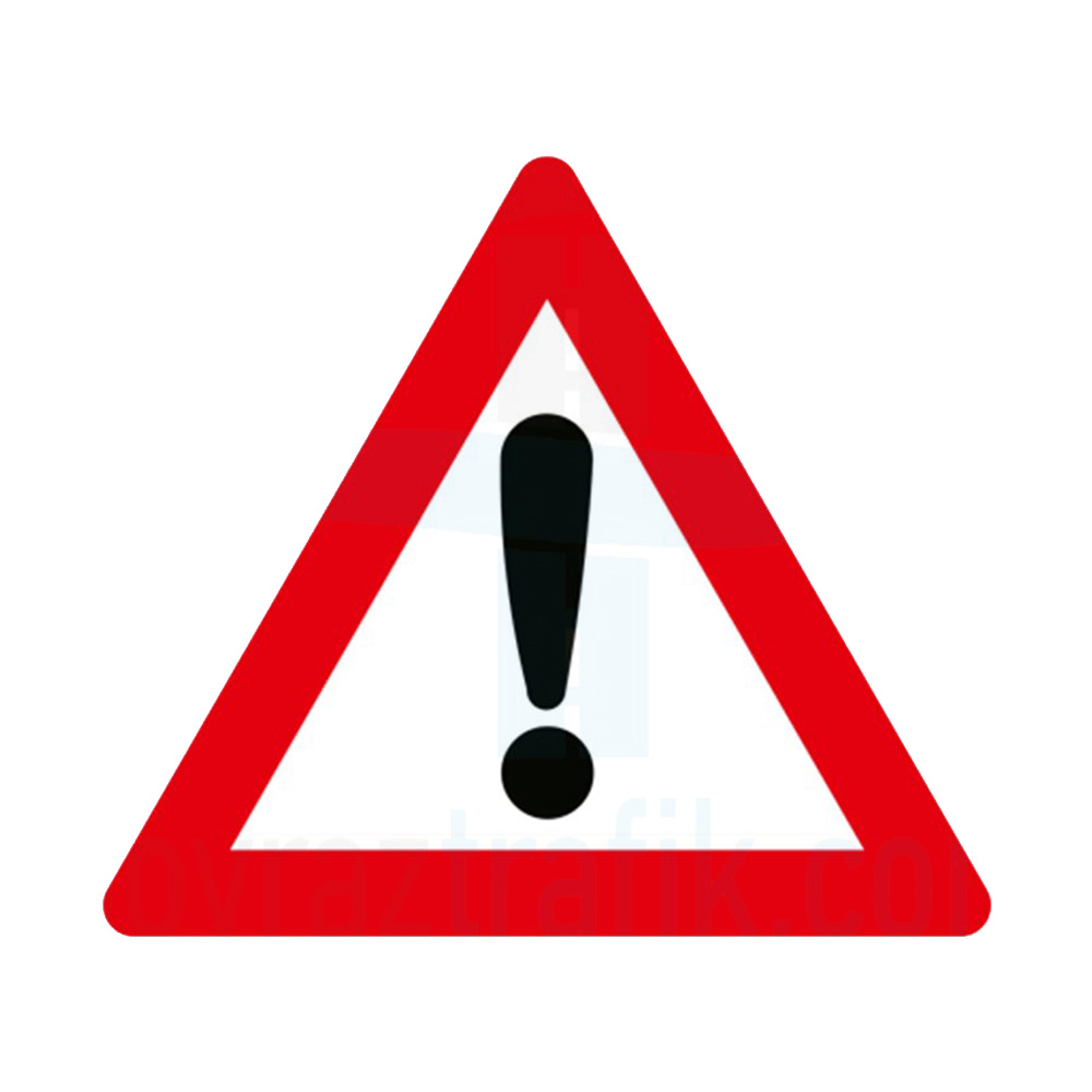 Dikkat İşareti Trafik Levhası PT108K Dikkat İşareti Trafik Levhası PT108K