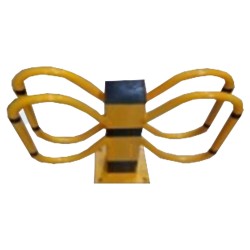 Çift İstasyonlu Yere Sabit Bisiklet Parkı | PT-52-C