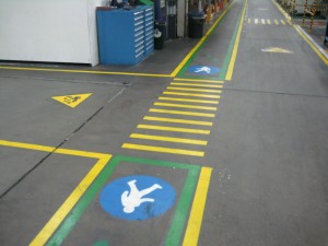 İş Güvenliği Çizgileri ve Sembolleri