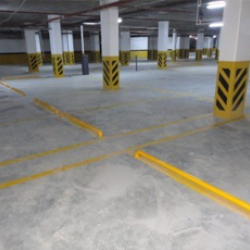 Otopark Boyama Çalışmaları