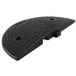 50 CM. Kedi Gözlü Plastik Hız Kesici Kasis Siyah Başlığı | KG-50-SB